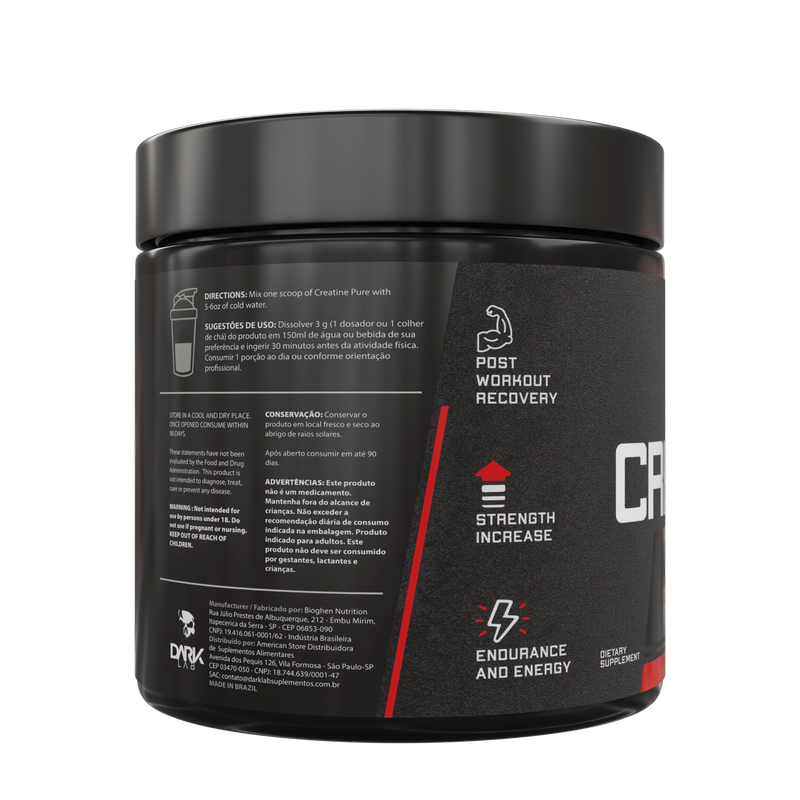 Creatine Pure 100% Monohydrate 150g/300g Dark Lab